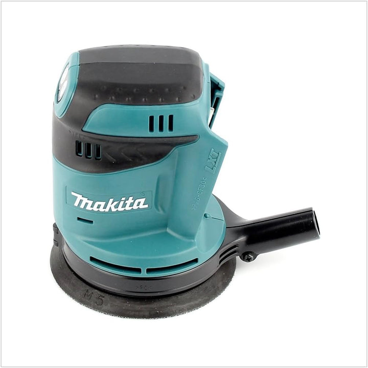 Makita DBO 180 ZE Akku Exzenterschleifer 18 V 125 mm + Einlage für Makpac