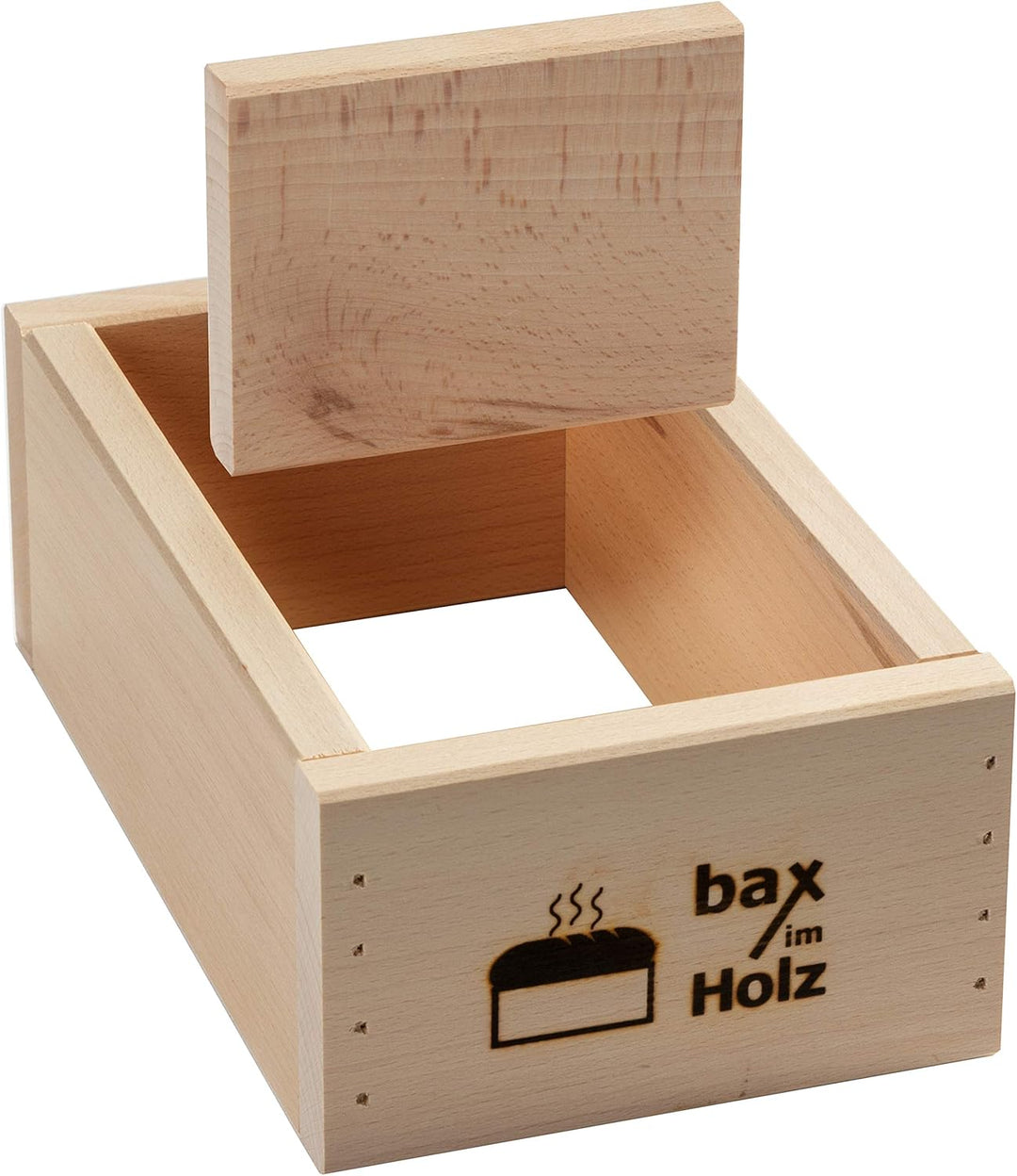 bax im Holz Brot-Holzbackrahmen aus naturbelassenem, massivem Buchenholz für leckeres, selbstgebacke