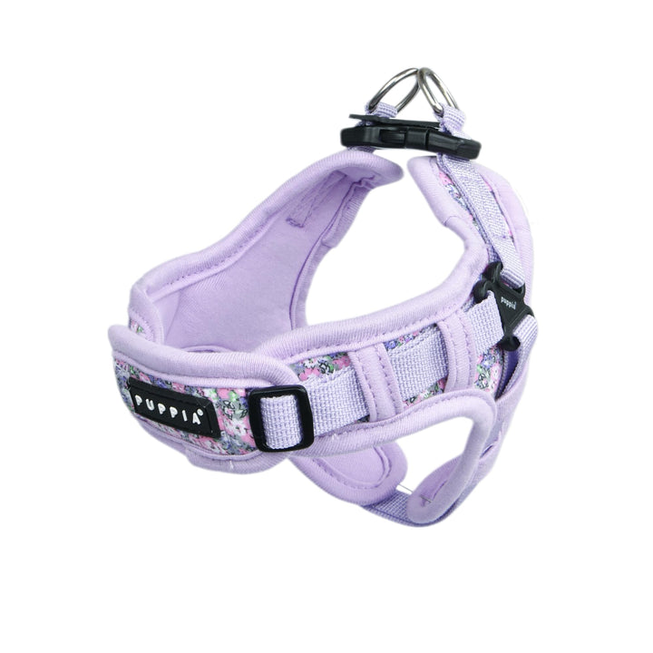 Puppia Kealoha Hundegeschirr X, modisches Blumenmuster, Frühling Sommer Geschirr für kleine und mitt