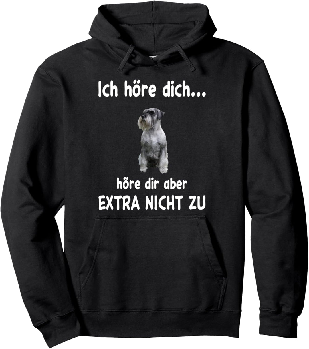 Schnauzer Hund - Schnauzer Pullover Hoodie