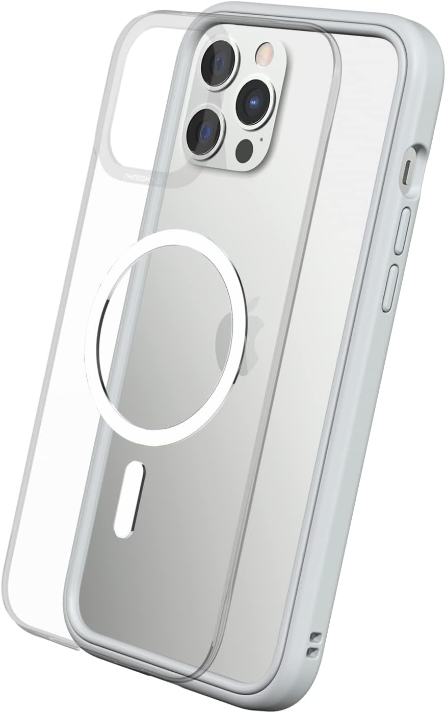 RhinoShield Modulares Case kompatibel mit MagSafe für [iPhone 12 Pro Max] | Mod NX - Überragender Ma