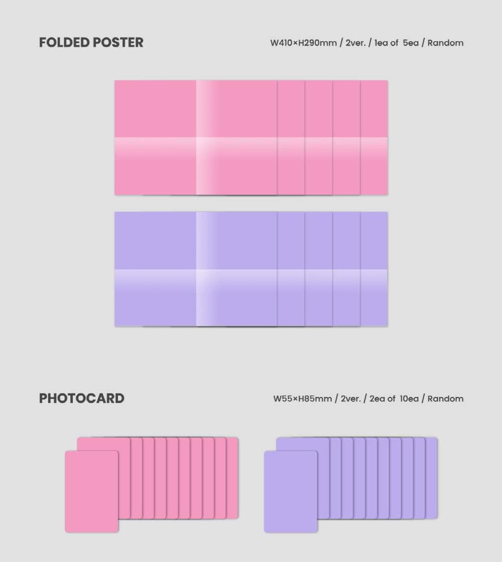 woo!ah! - 4th Single Album [Pit-a-Pat] CD+Folded Poster (Patter ver, 1 Folded Poster) Patter Ver, +