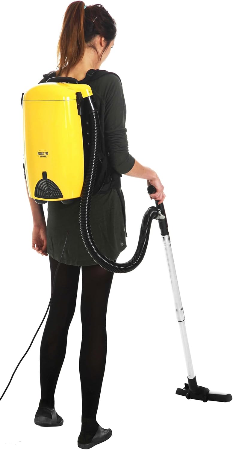 MELISSA Rucksack-Staubsauger 16420275 Rücken-Sauger Wandsauger mit Blas-Funktion