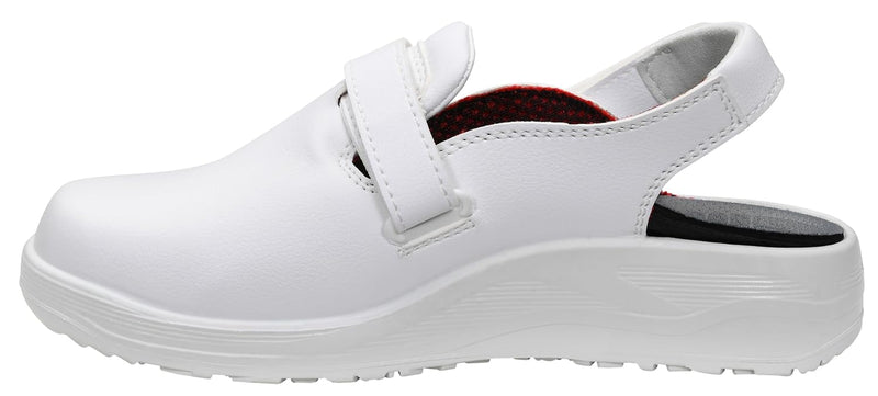 ELTEN Clog MIA White ESD OB, Damen, Textil, leicht, klassisch, Weiss 40 EU, 40 EU