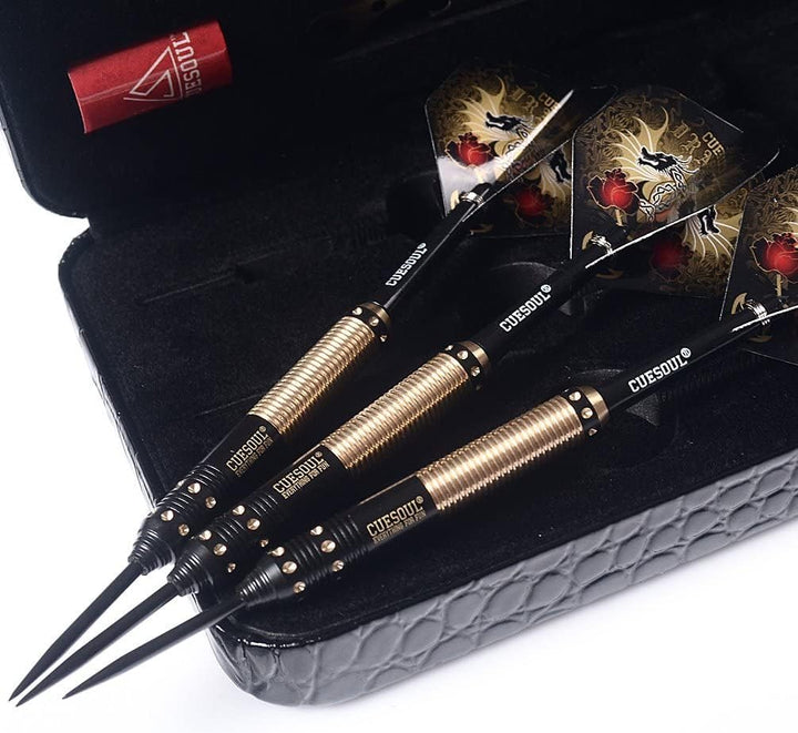 CUESOUL Dragon Deluxe Messing Steel Dartpfeile, 21 Gramm F2305 21 Grams, F2305 21 Grams