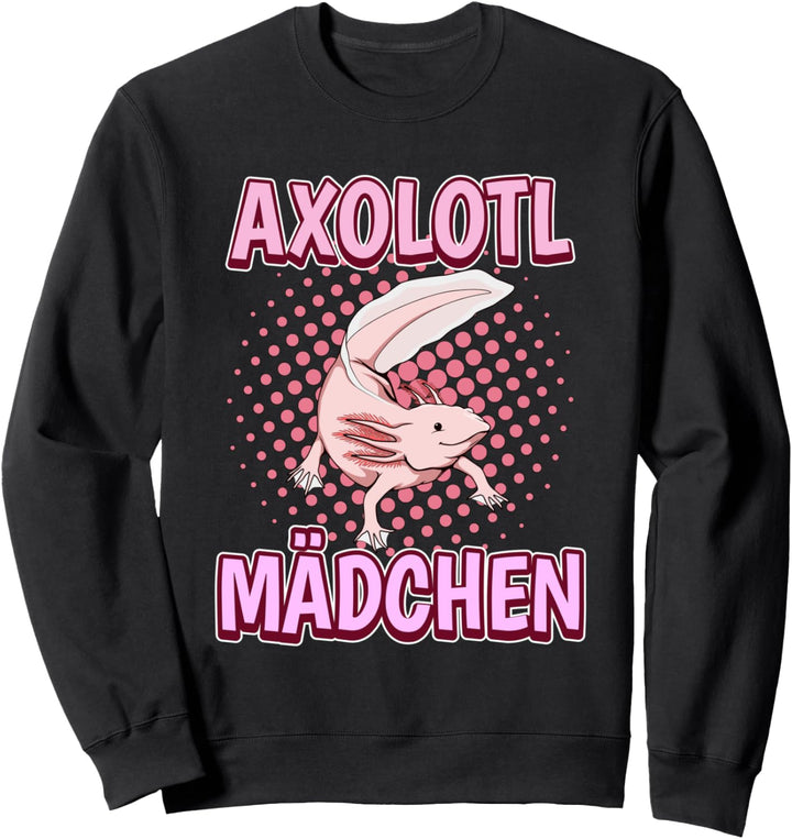 Kinder Axolotl Mädchen Sachen Axolotl Sweatshirt