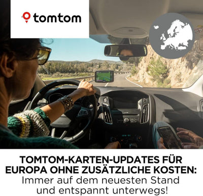 TomTom Navigationsgerät GO Essential (5 Zoll, Stauvermeidung dank TomTom Traffic, Karten-Updates Eur