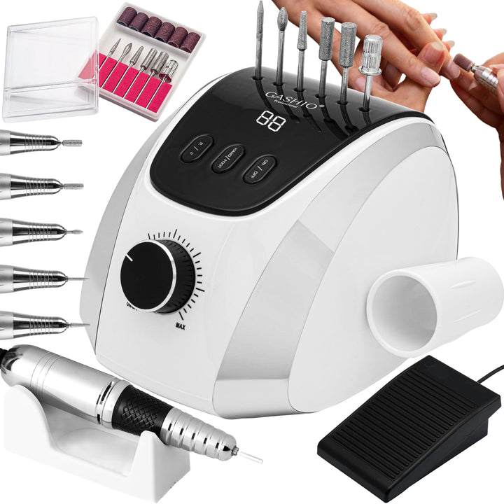 Nagelfräser für Gelnägel | Nail Drill 65W | Elektrische Nagelfeile | Maniküre Pediküre Set Elektrisc