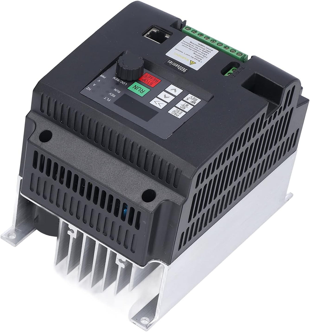 Frequenzumrichter, einphasig 220 V bis 3 Phasen 380 V, 5,5 kW, Frequenzumrichter, mehrstufig einstel