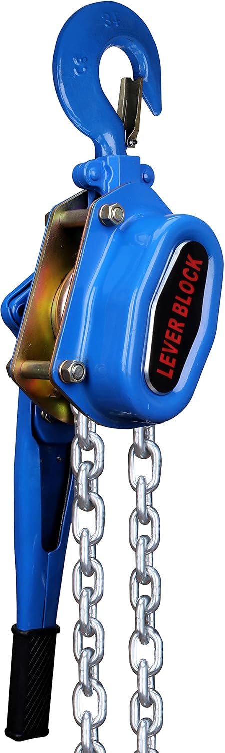 Pallit LEVER-L Hebelzug Kettenzug 3000kg Flaschenzug 3 m Kettenlänge Seilwinde strapazierfähige Last