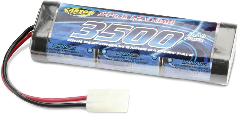 Carson 608024 - Power Pack 7,2V NIMH 3500 MAH Tamiya Plug