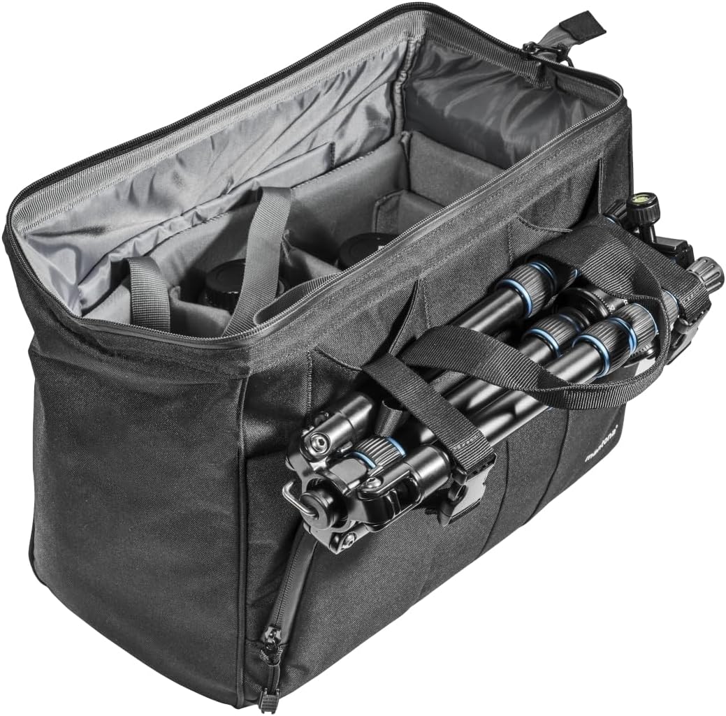 Mantona Kameratasche Doctor Bag (mit diversen Zusatztaschen innen und aussen, mit entnehmbarer Kamer