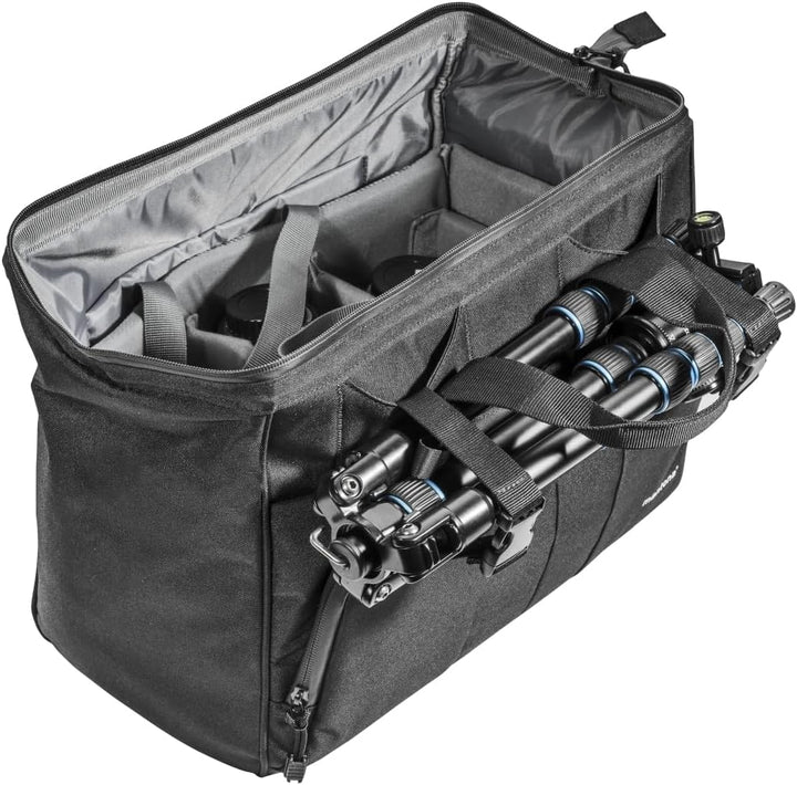 Mantona Kameratasche Doctor Bag (mit diversen Zusatztaschen innen und aussen, mit entnehmbarer Kamer