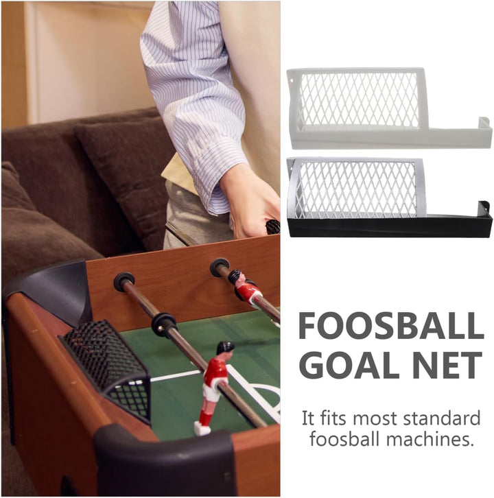 HEMOTON Tischfussball Ballfangnetz Ersatz Für Interaktive Fussballmaschine Stabiler Netzrahmen Für T