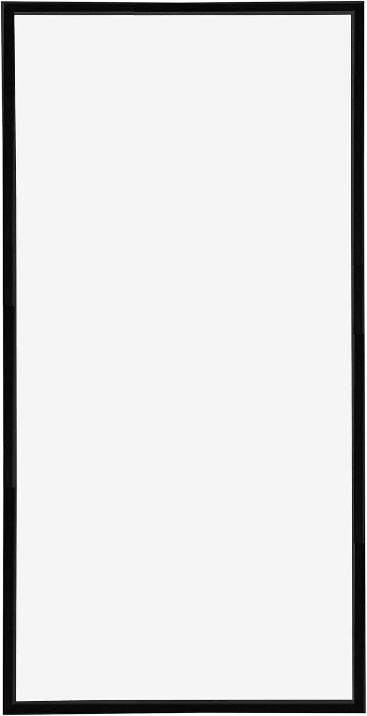 yd. Your Decoration - Bilderrahmen 20x40 cm - Schwarz Hochglanz - Bilderrahmen aus Kunststoff mit An