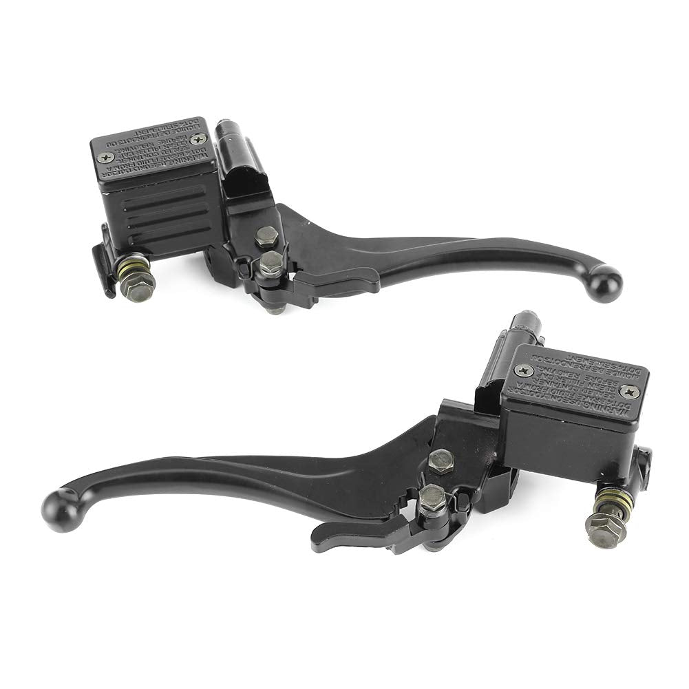 Bremshebel, ATV Bremspumpe, Paar 22mm Hydraulische Kupplung Links/Rechts Oben Vorne/Hinten Bremspump