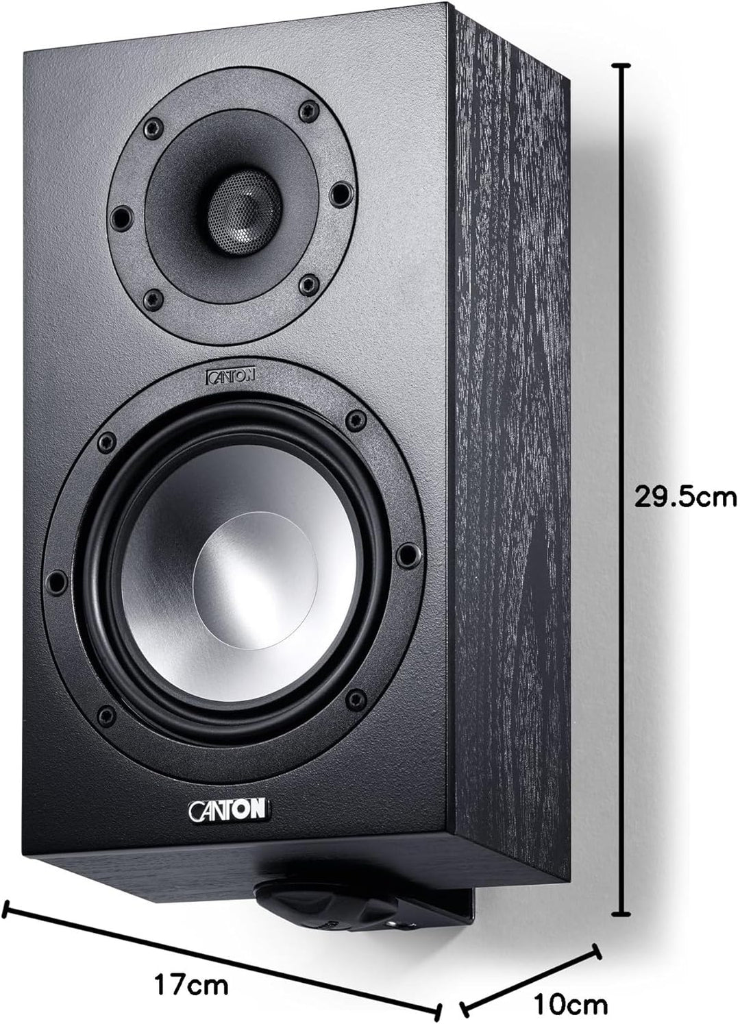 Canton GLE 416 Pro Schwarz (Paar), Schwarz