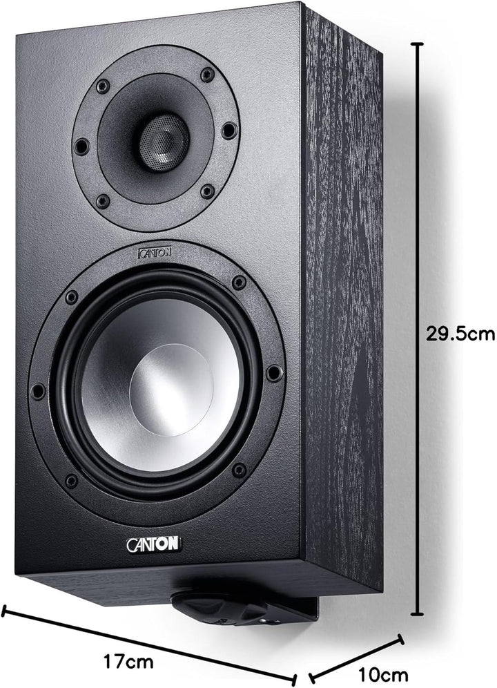 Canton GLE 416 Pro Schwarz (Paar), Schwarz