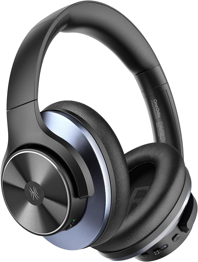 OneOdio A10 Bluetooth Kopfhörer Over Ear mit Hybrid Active Noise Cancelling [Bis zu 62 Std] Kabellos