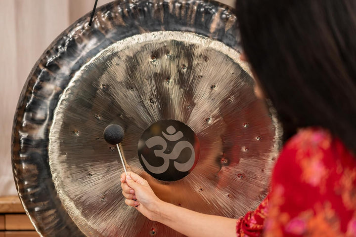 Sonic Energy Gong Reiber Set – 5-teilig – Resonanz Schlägel mit Gummiköpfen – Für Gongspieler, Percu
