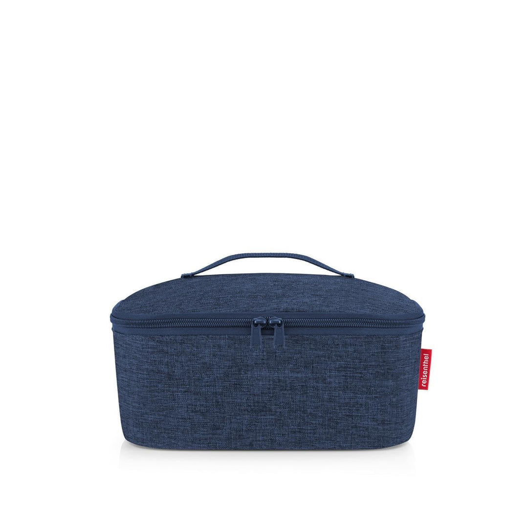 reisenthel coolerbag M Pocket Twist Navy – Kühltasche mit Obermaterial aus recycelten PET-Flaschen –