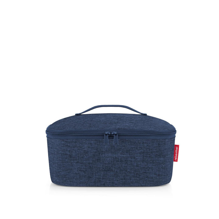 reisenthel coolerbag M Pocket Twist Navy – Kühltasche mit Obermaterial aus recycelten PET-Flaschen –