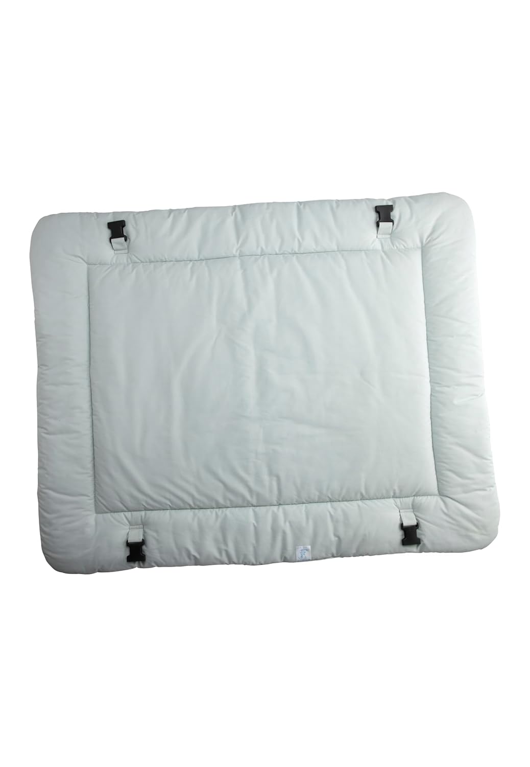 Spielbogen Ente Edda Lou, Baby Krabbeldecke 80 x 100 cm mit abnehmbarem Spielzeug und Kuscheltier, S
