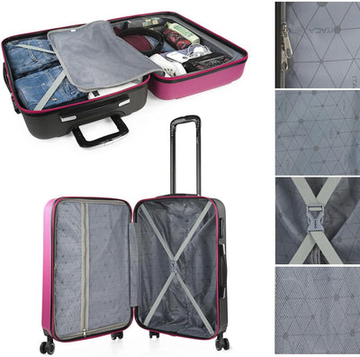 ITACA - Gepäck-Sets, Reisekoffer, Reisekoffer Set, Kofferset, Hartschalenkoffer, Trolley-Set, Luggag