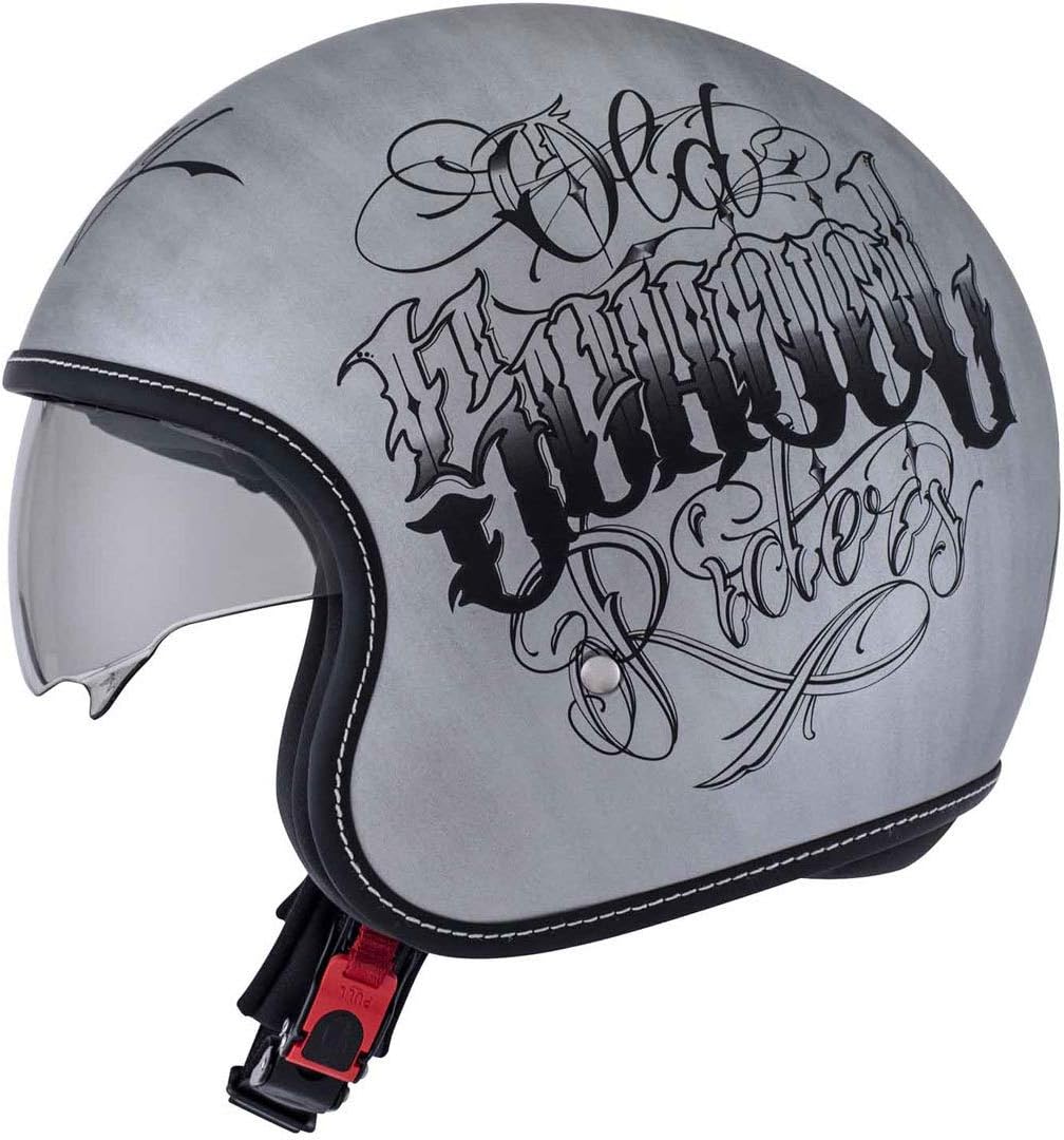 SUOMY Helm Vortex Schwarz Matt L L silber / schwarz, L silber / schwarz