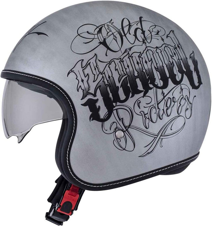 SUOMY Helm Vortex Schwarz Matt L L silber / schwarz, L silber / schwarz