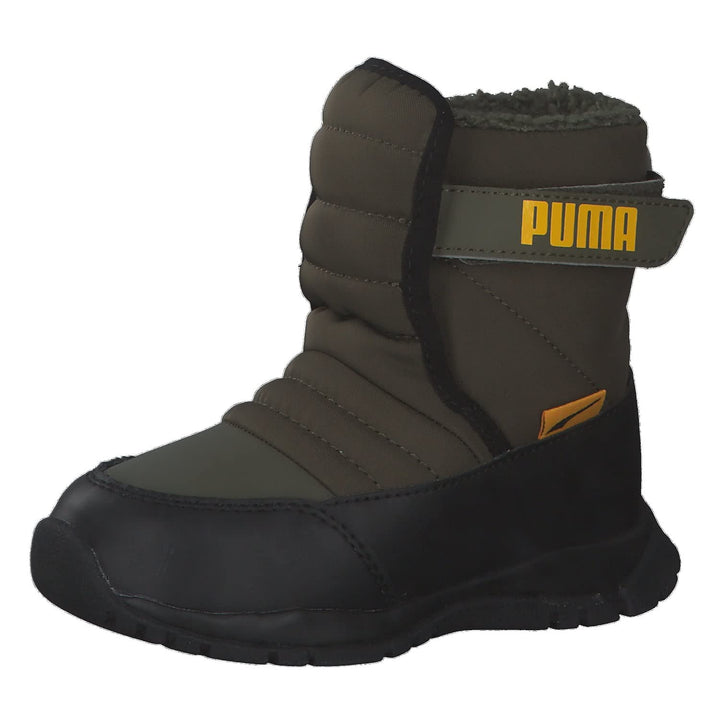 PUMA Unisex Baby Nieve Boot WTR Ac Inf Sneaker, Grape Leaf Saffron