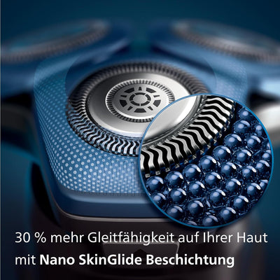 Philips Shaver Series 7000 – Elektrischer Nass- und Trockenrasierer für Herren mit aufklappbarem Tri