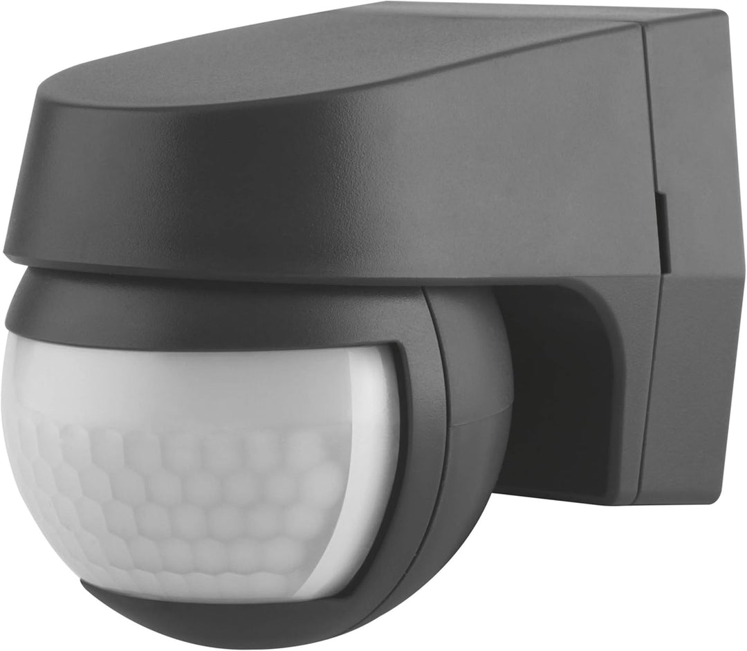 Ledvance Sensor für Wandmontage, 110 Grad Erfassungsradius, IP44 Schutzklasse, Dunkelgrau, SENSOR WA
