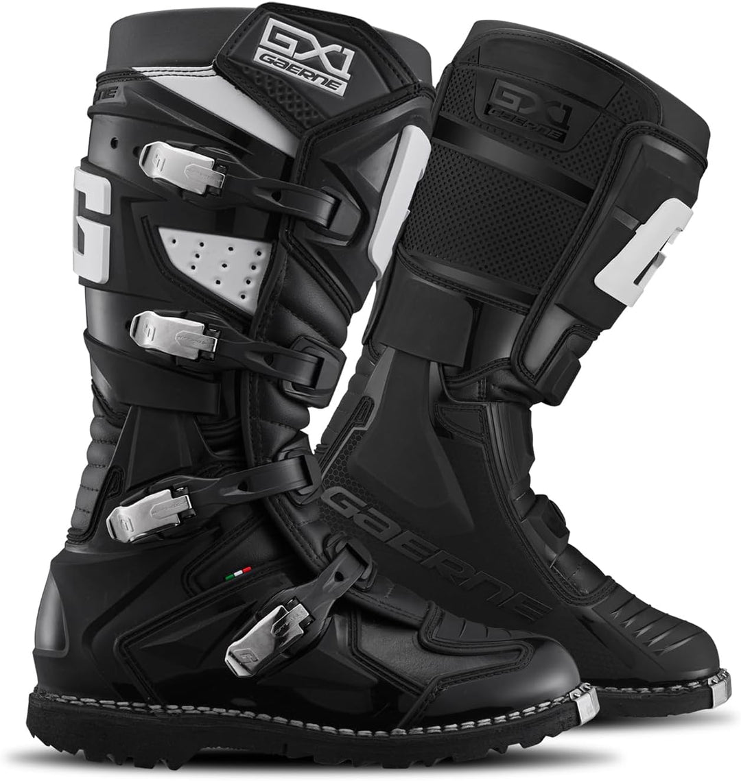 Gaerne Motocross-Stiefel GX-1 Enduro Schwarz 41 EU Schwarz, 41 EU Schwarz