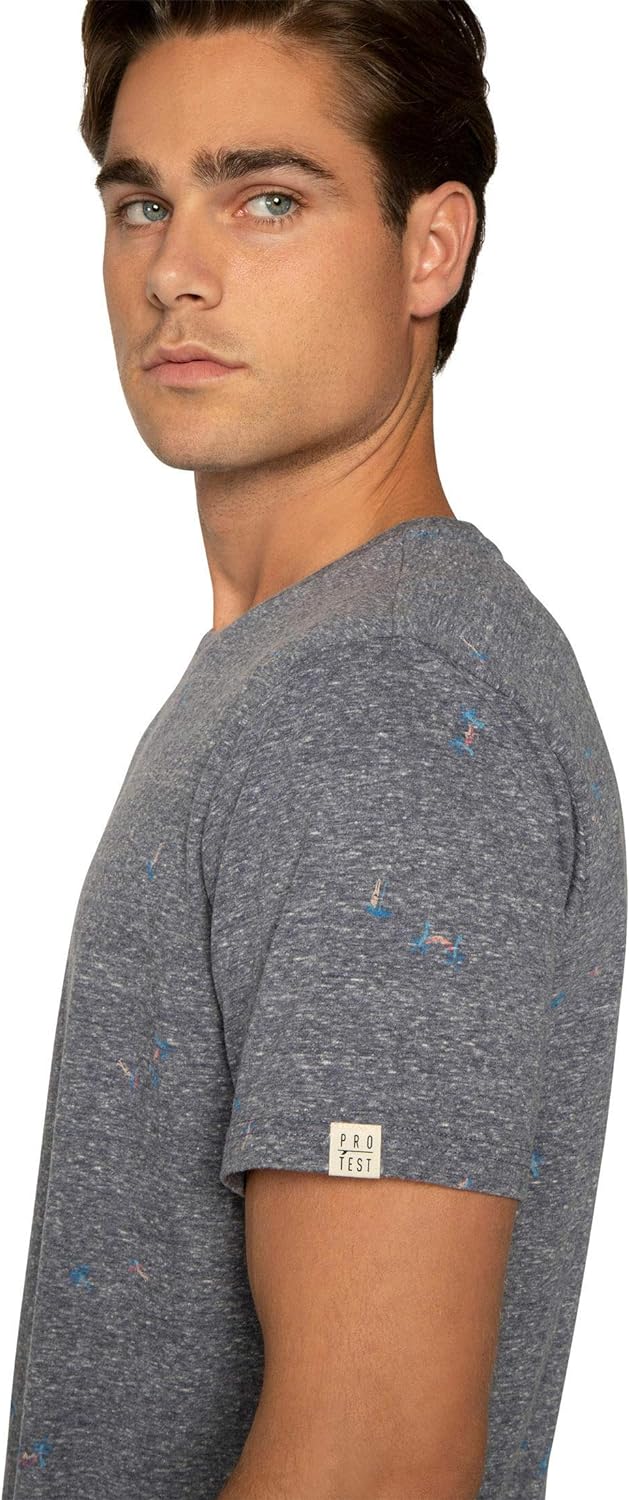 Protest Herren Tocco T-Shirt S Blau (Ground Blue), S Blau (Ground Blue)