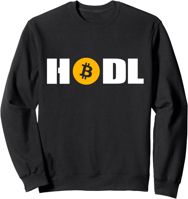 HODL Bitcoin To The Moon Lustige Krypto Kryptowährung Sweatshirt