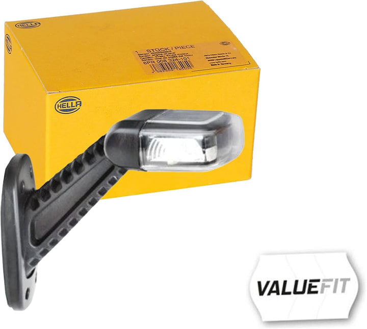 HELLA - Umrissleuchte - Valuefit - LED - 12/24V - gewinkelt - links/seitlicher Anbau - 2XS 357 007-0