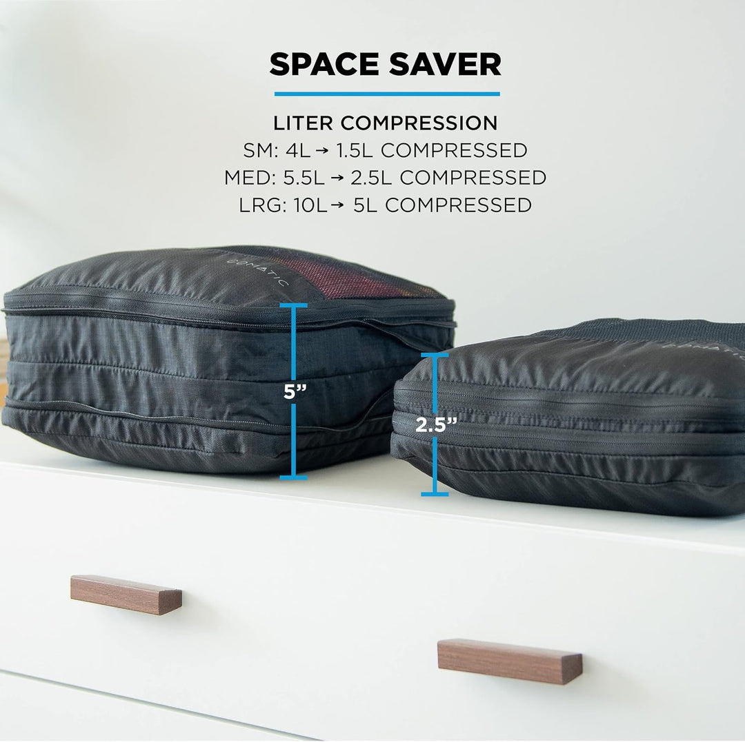 Gomatic Packing Cube Large | Packtasche | Organizer | Pack-Würfel | Kleider-Tasche | Kompressionsbeu
