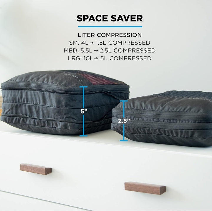 Gomatic Packing Cube Large | Packtasche | Organizer | Pack-Würfel | Kleider-Tasche | Kompressionsbeu