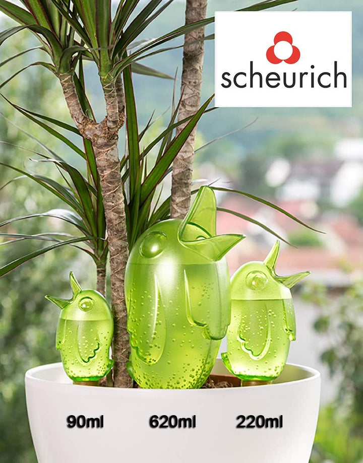 Scheurich 4er-Set Bewässerungskugel 220ml Transparent Wasserspender Bördy M (Klar) Wasserspeicher Tr