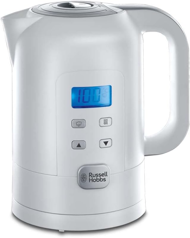 Russell Hobbs Wasserkocher mit Temperatureinstellung Digital [25°-100°C, u.a. für Babynahrung, Soll