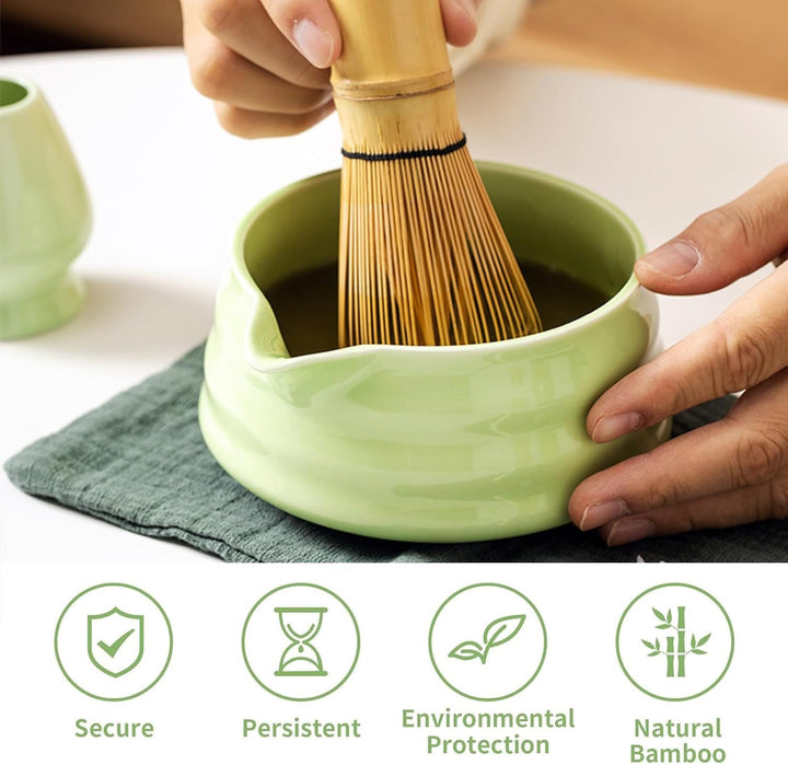 5 Stück Matcha Set, Matcha Whisk Set, Matcha Tea Set, Stylisches Matchas Set Mit Matcha Besen, Match