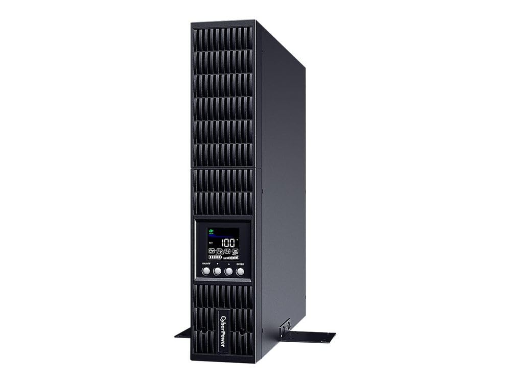 CyberPower OLS1500ERT2UA Doppelwandler Online USV 1500VA 1350W, Tower/Rack 2U schwarz für Dauerbetri