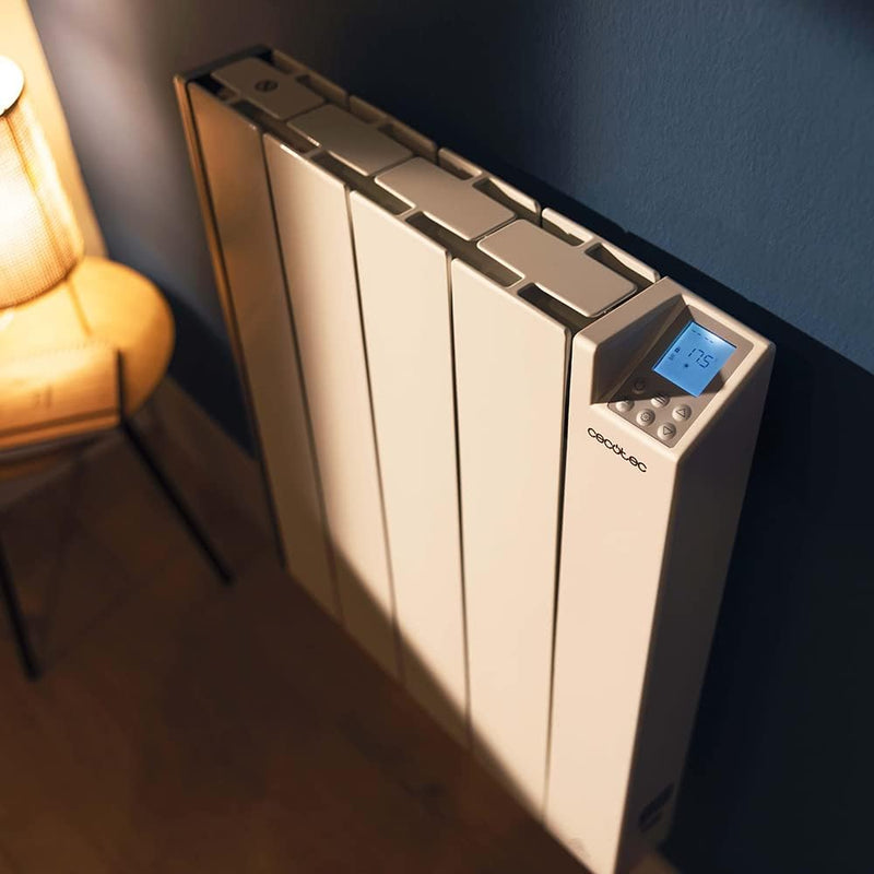 Cecotec Flachheizkörper mit Wi-Fi-Steuerung ReadyWarm 4000 Thermal Ceramic Connected. 1000 W, 4 Elem