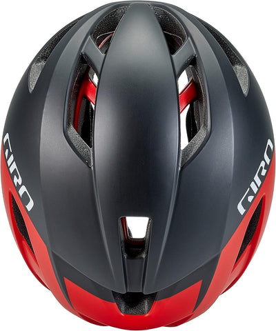 Giro Herren Eclipse Fahrradhelm S Matte Black/White/Red 22, S Matte Black/White/Red 22