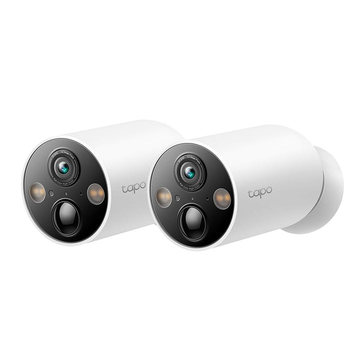 Tapo C425 Aussenkamera Akku, 2-Pack | Überwachungskamera aussen mit Magnetische Basis, 2K Auflösung,