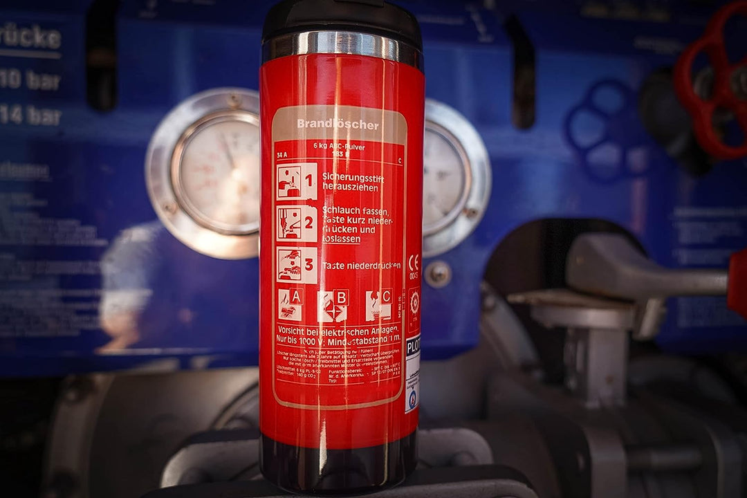 Thermobecher Brandlöscher Feuerwehr Geschenke 350 Ml Kaffee TO GO Feuerwehr Zubehör Auslaufsicher Tr
