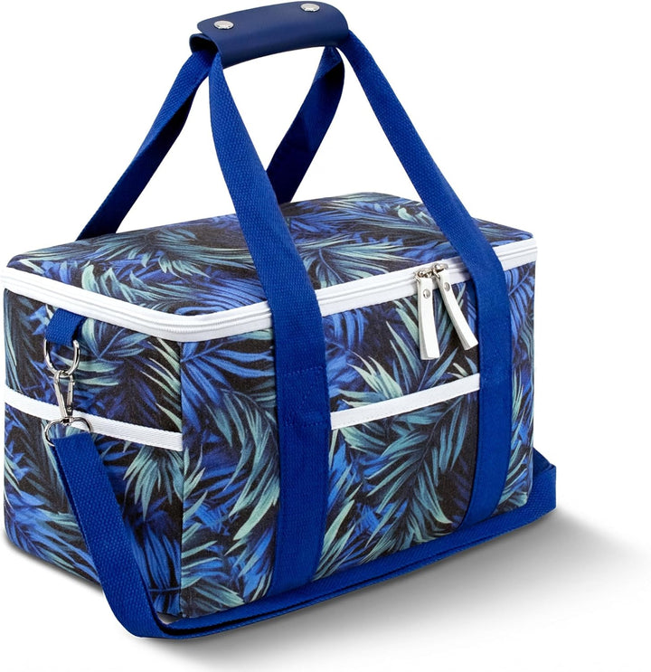 Grosse Thermo-Kühltasche 15L Isolierte Picknicktasche für Strand, Camping &amp; Einkauf. Faltbare Thermo