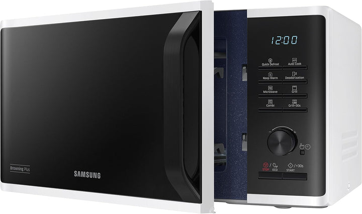 Samsung mg23 K3515aw/ET Mikrowelle mit Grill 23 Liter, 1100+800 Watt GRILL 23 Litri Weiss, GRILL 23