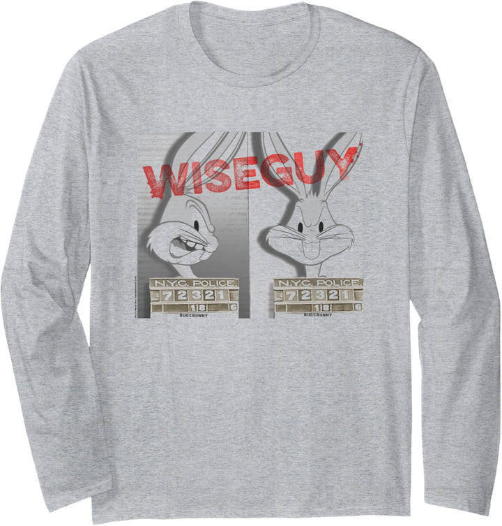 Looney Tunes Bugs Bunny Wiseguy Langarmshirt